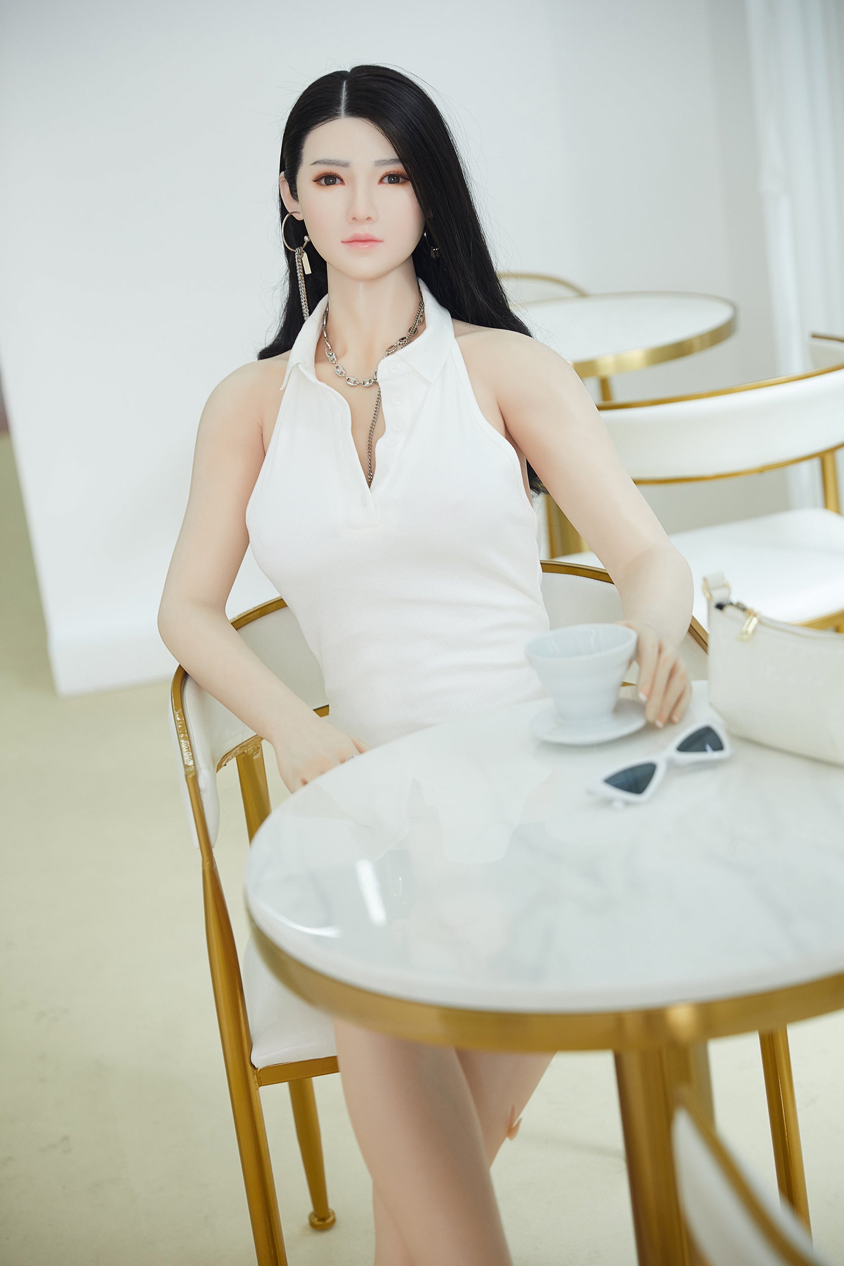 ラブドール＃c-08琳琳（ リンリン）フルシリコン製リアルラブドール freeshipping - jpBBDoll