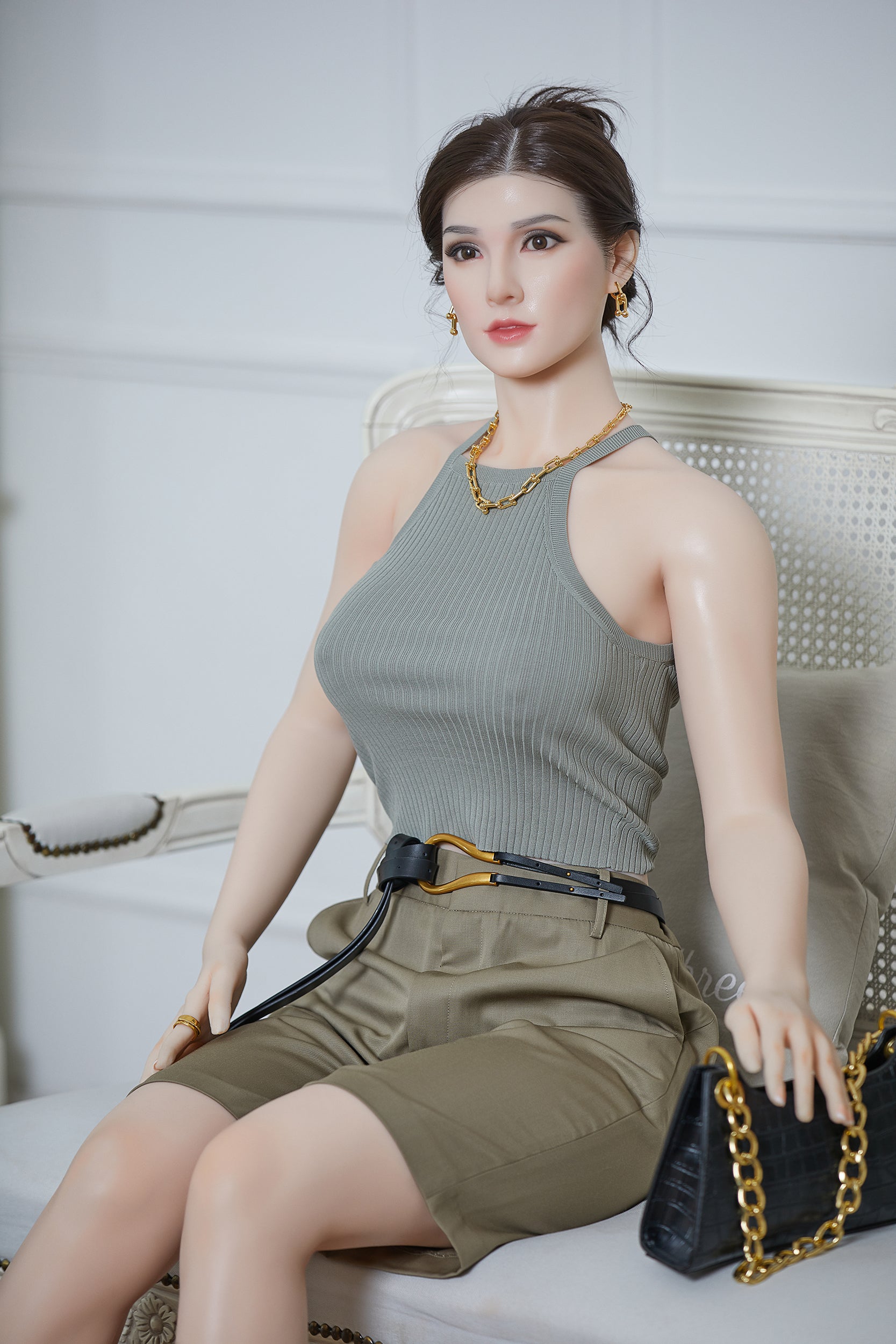 ラブドール＃c-30朵朵（はな）欧米スタイル　フルシリコン製リアルラブドール freeshipping - jpBBDoll